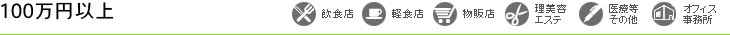 賃料から探す（100万以上）物件一覧